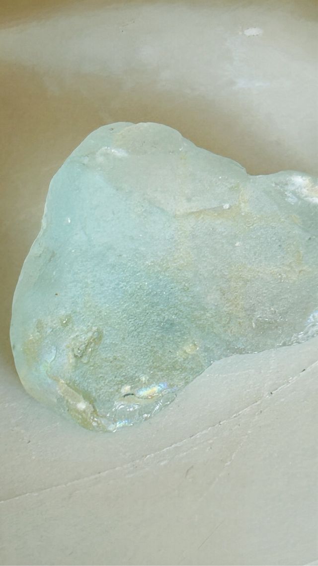 Aguamarina natural + colgante plata 925