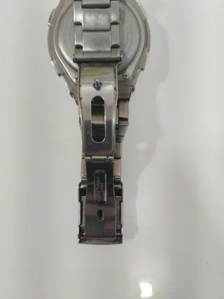 Reloj Casio Analógico-Digital Plata