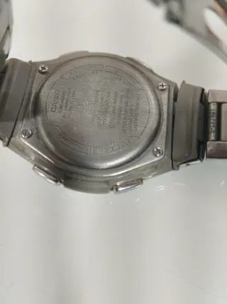 Reloj Casio Analógico-Digital Plata