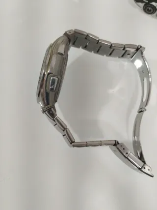 Reloj Casio Analógico-Digital Plata