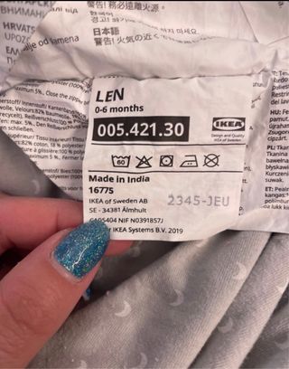 Sacco nanna Ikea 0/6 mesi tog.1