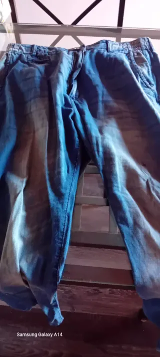 Pantaloni Piazza Italia Uomo Taglia 48 Blu
