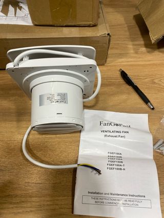 Extractor FanG*Fast blanco