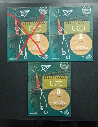 Lengua y literatura 3 ESO Anaya TRIMESTRES 2 y 3