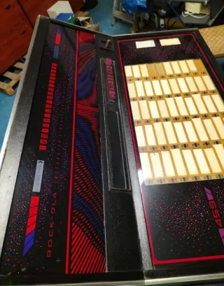 Rock-Ola 459 Jukebox 1975 funcionando