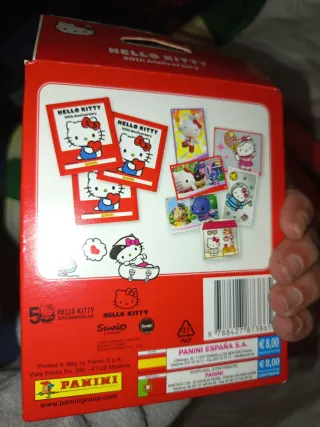 Cromos Hello Kitty 50 Aniversario Panini solo 5und