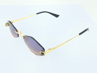 Gafas de sol Cartier Oro Morado