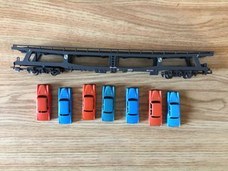 Portacoches escala H0 Lima