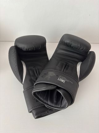 Guantes de Boxeo Leone 1947 Black Edition 12 oz