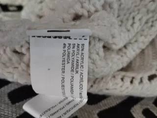 Jersey Mango calado beige