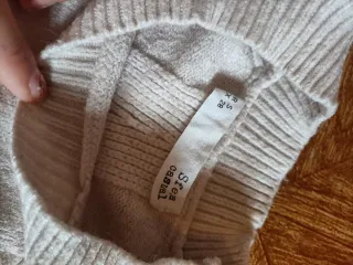 Lote 5 suéteres jersey  talla S mujer – beige, ver