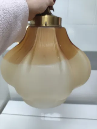 Juego de 2 Lámparas antiguas