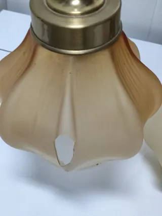 Juego de 2 Lámparas antiguas