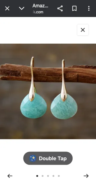 Pendientes de amazonitas