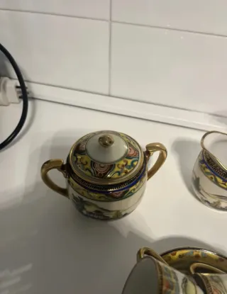 Juego de té japonés vintage