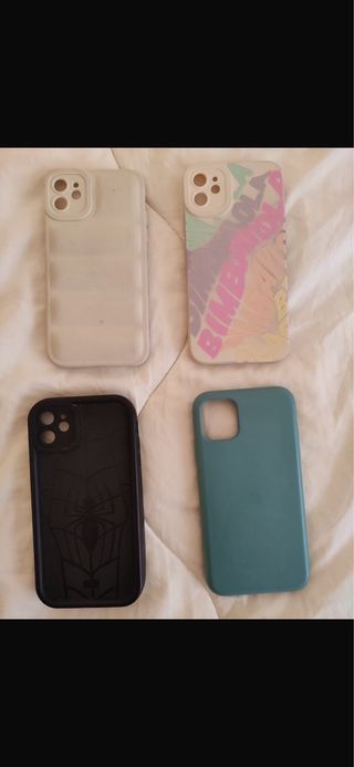 Fundas iPhone 11 (4 unidades)