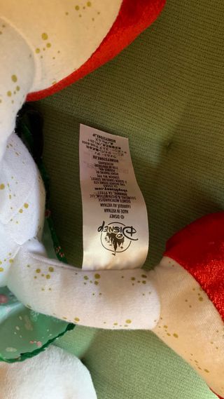 Peluche Minnie Mouse Navideño Disney 2019