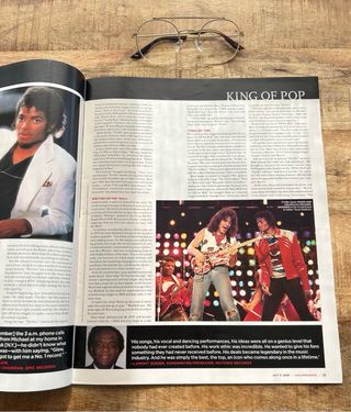 Revista Billboard Michael Jackson Julio 2009