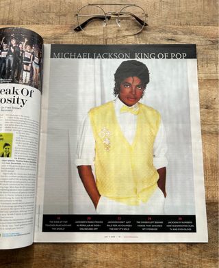 Revista Billboard Michael Jackson Julio 2009