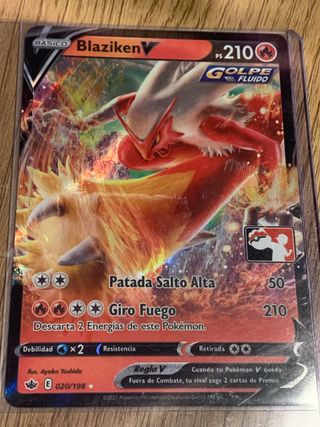 Blaziken V Carta Pokémon 020/198