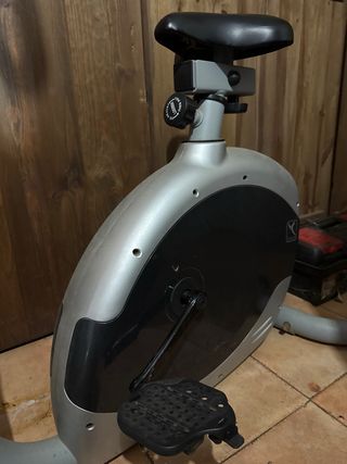 Bicicleta Estática Gris