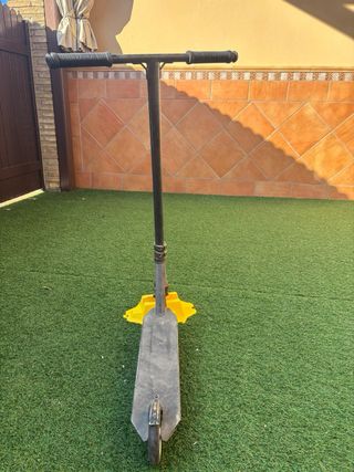 Patinete scooter Oxelo Negro + pie de apoyo