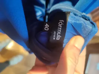 Mono Azul Formula Joven Talla 40