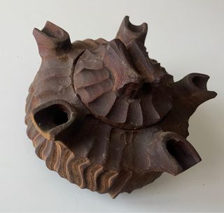 Grolla valdostana vintage - contenitore/recipiente