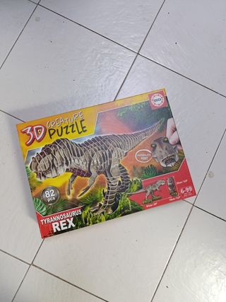 Puzzle 3D Tyrannosaurus Rex Educa 82 piezas