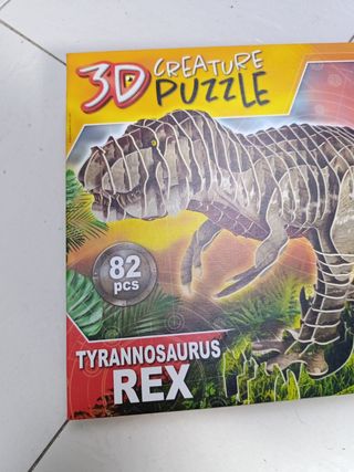 Puzzle 3D Tyrannosaurus Rex Educa 82 piezas