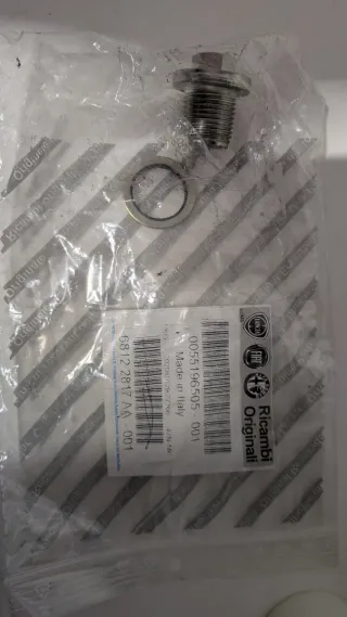 Tapón Cárter Original Fiat Lancia 68122817AA