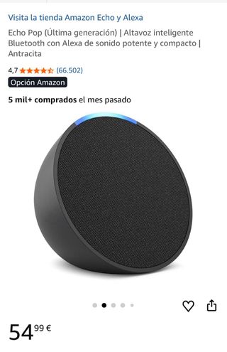 Alexa Echo Pop Nuevo Sin Abrir