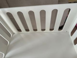 Minicuna madera blanca