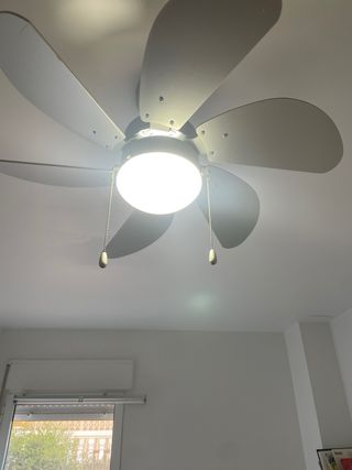 Ventilador de techo 6 aspas