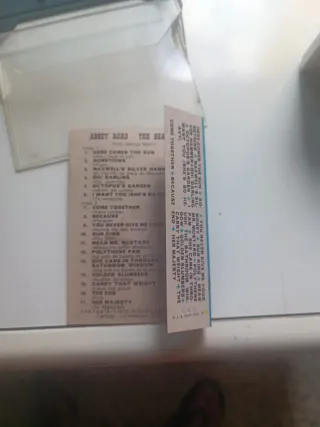 Cinta Cassette The Beatles Abbey Road