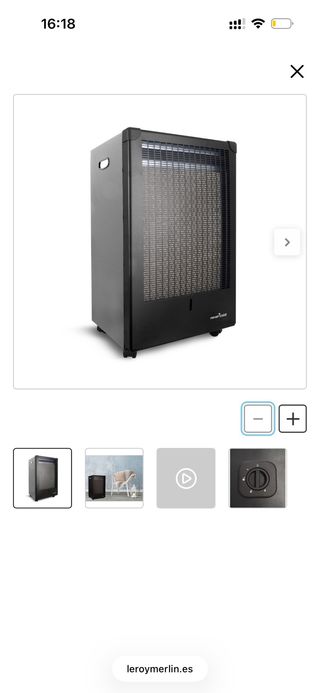 Estufa catalítica 4,2kW