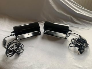 2 Lámparas Pared Ikea LOD Negras