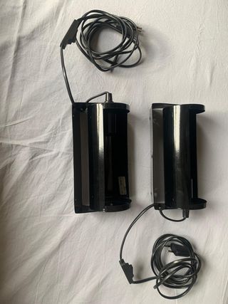 2 Lámparas Pared Ikea LOD Negras