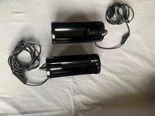 2 Lámparas Pared Ikea LOD Negras