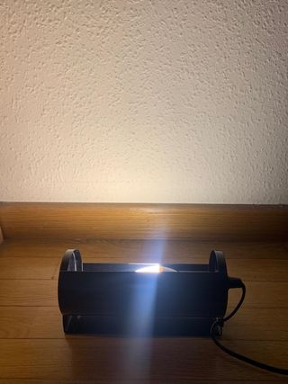 2 Lámparas Pared Ikea LOD Negras