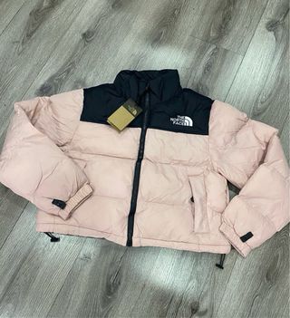 Chaqueta The North Face Rosa y Negra