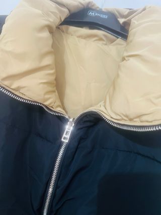 Chaleco mujer reversible abrigo