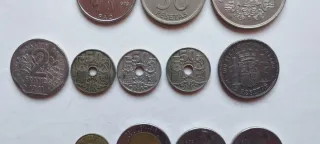 Lote monedas antiguas España, Francia, Italia