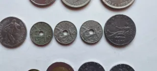 Lote monedas antiguas España, Francia, Italia