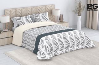 Edredón sherpa estampado cama 150cm 250x260cm