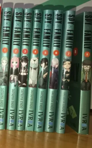 Manga spy x family tomo del 1 al 8