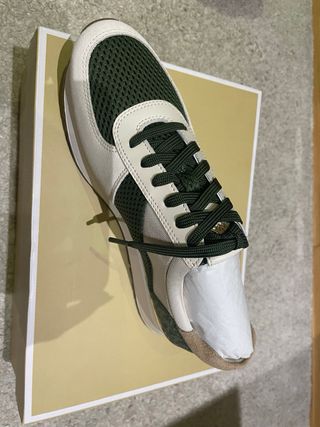 Zapatillas Michael Kors Beige y Verde