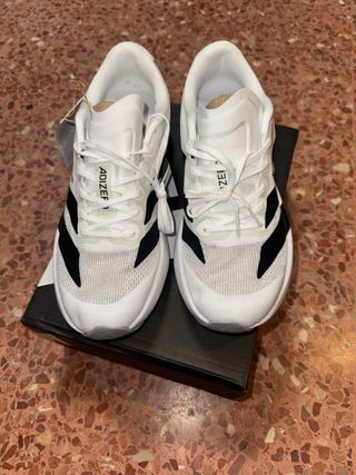 Adidas Adizero Zapatillas Blancas Negras