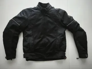 Chaqueta de moto cordura negra