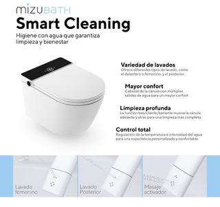 Asiento de inodoro Mizu bath Inodoro japones.